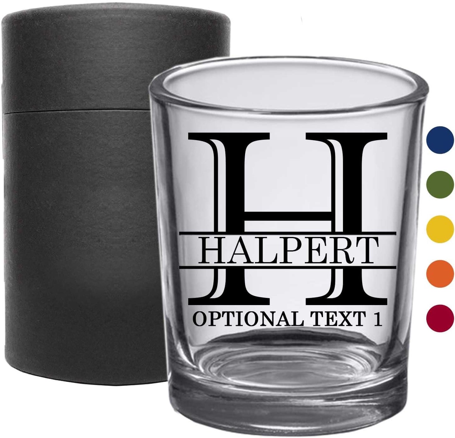 Personalized Printed Halpert Shot Glass 2.5oz