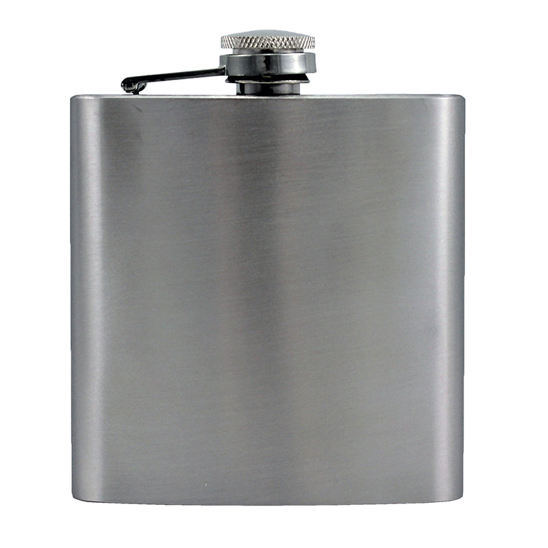 6oz Metal Stainless Steel Flask