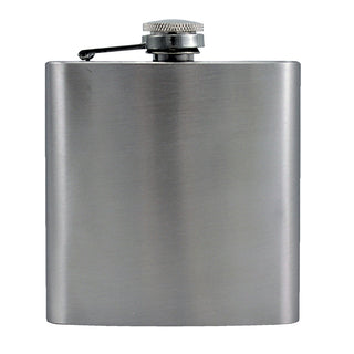 6oz Metal Stainless Steel Flask
