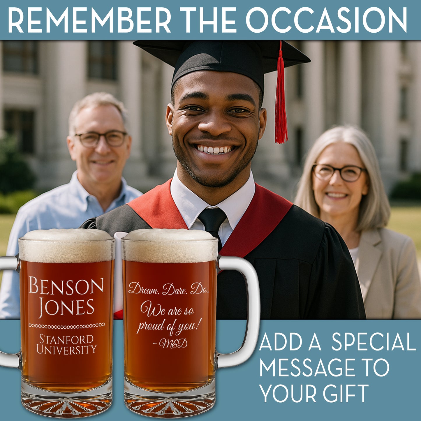 Your Text Here 16oz Beer Mug