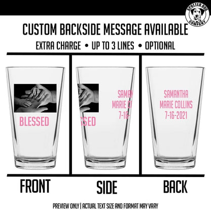 Photo Printed Pint Glass 16oz