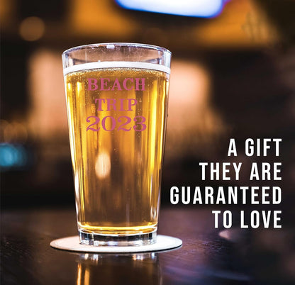 Personalized Printed Your Custom Text Pint Glass 16oz