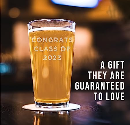 Personalized Your Custom Text Etched Pint Glass 16oz