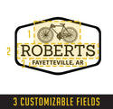 Roberts Personalized Etched Pint Glass 16oz