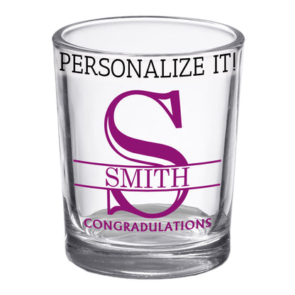 Personalized Printed Halpert Shot Glass 2.5oz