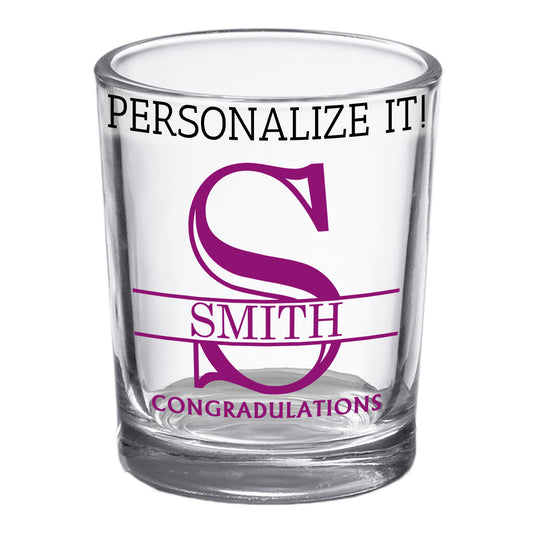 Personalized Printed Halpert Shot Glass 2.5oz