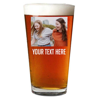 Photo Pint Glass 16oz Print