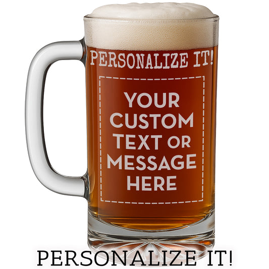 Your Text Here 16oz Beer Mug