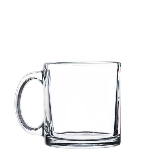 12oz Glass Coffee Mug
