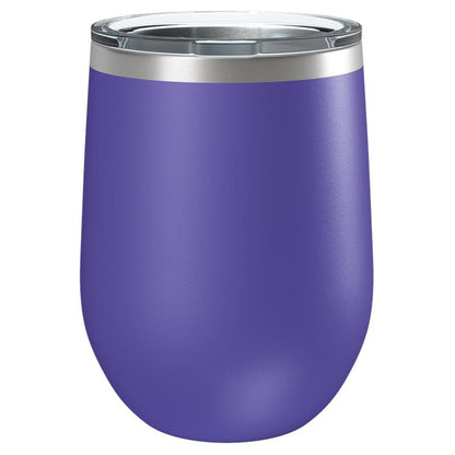 12oz Insulated Wine Tumblers with Lid