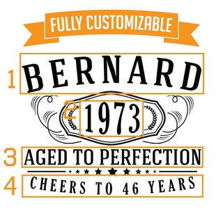 Personalized Etched Flask with Your Custom Text | 6oz, Black, Stainless Steel