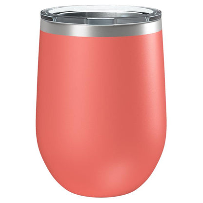12oz Insulated Wine Tumblers with Lid